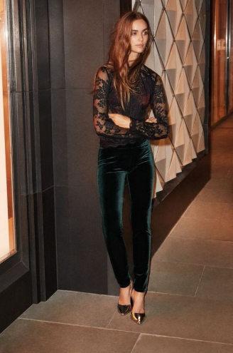 Look Nochevieja 2017 con pantalones 