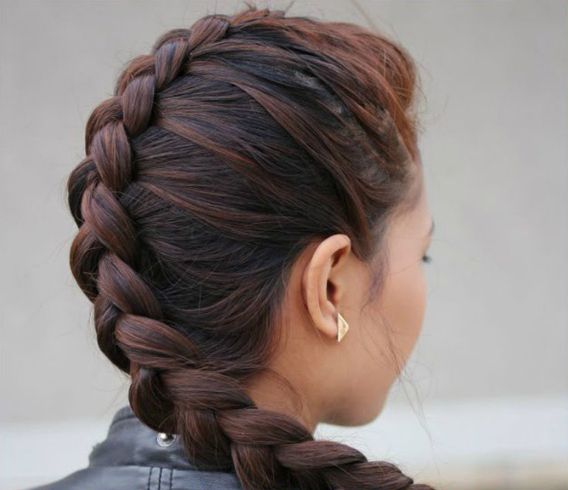 Peinados con trenzas