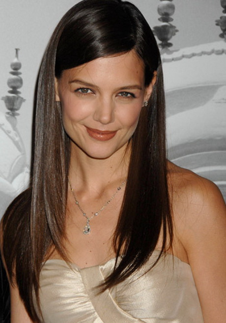 Famosas llevando el pelo liso