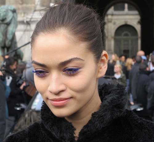 Máscara de pestañas de colores