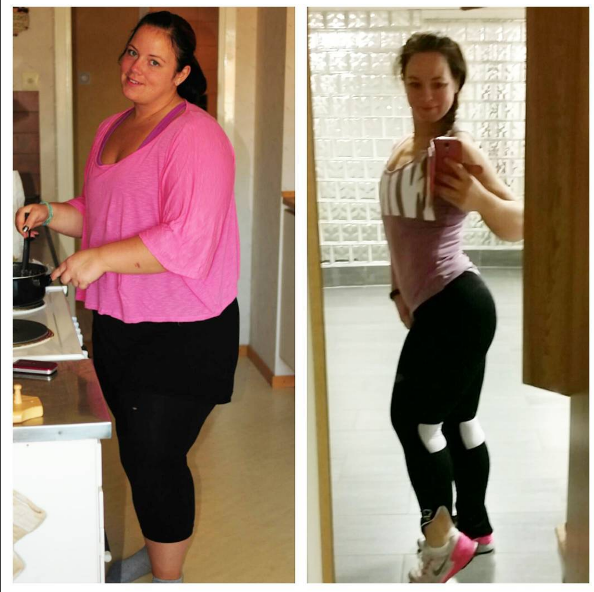 Pierde 80 kilos y se casa con su entrenador