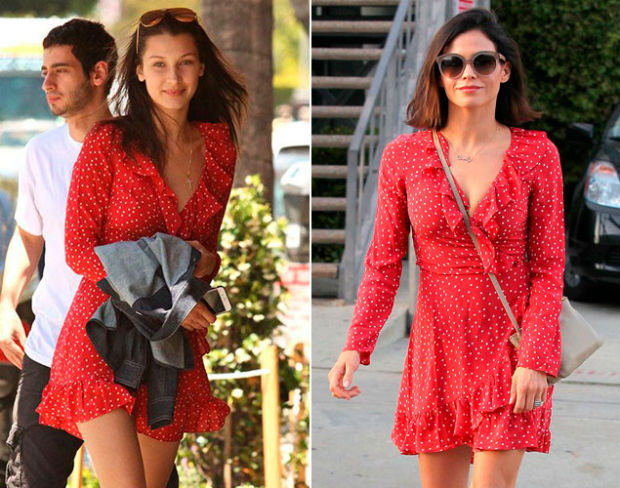 Polémico vestido 'The Diane-Red Star'