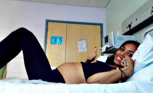 Holly Griffith, madre con pregorexia