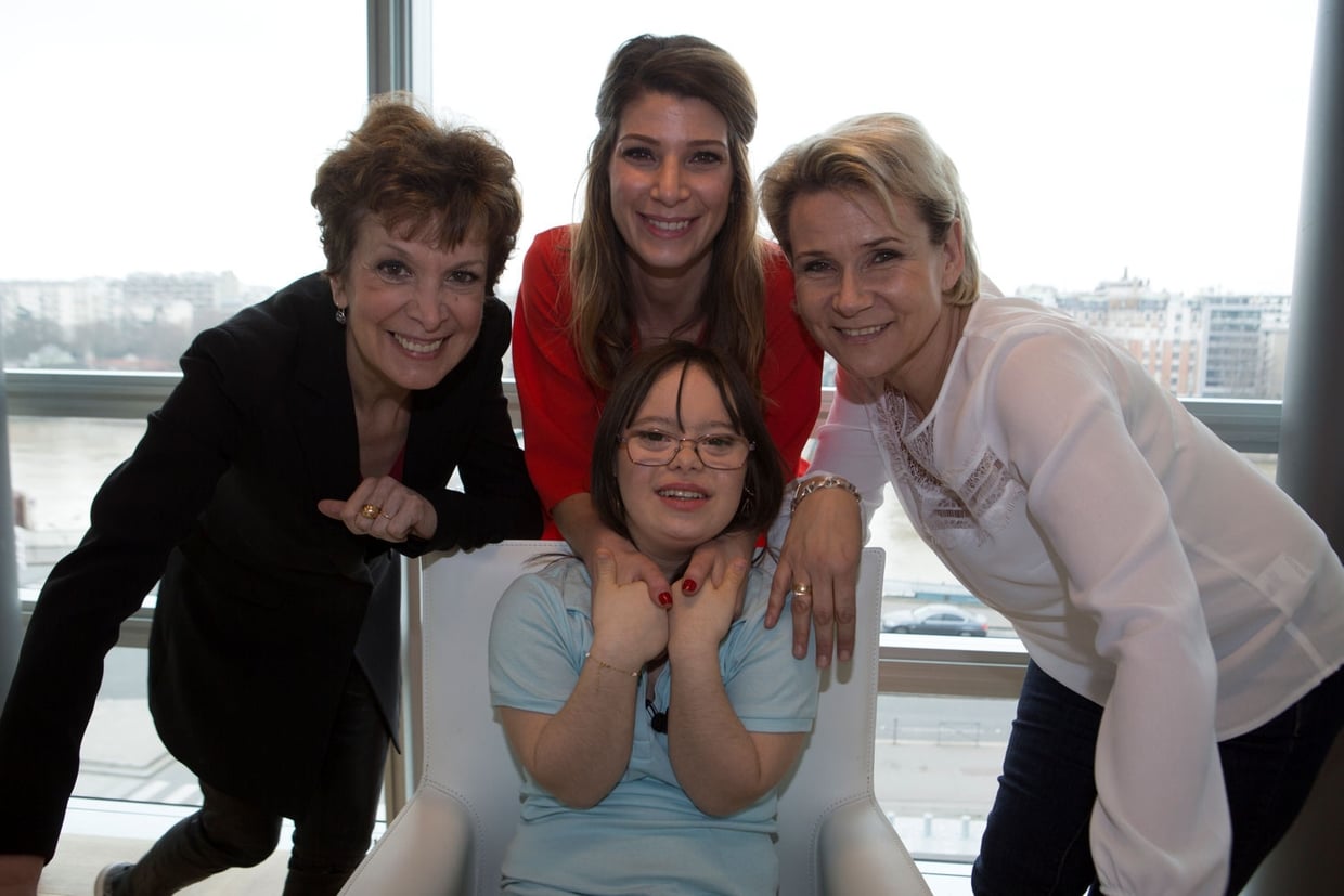 Mélanie Ségard, presentadora síndrome de down