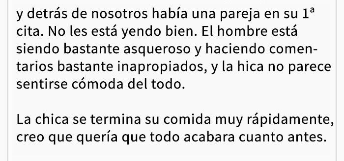 La peor primera cita 