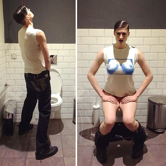 Rain Dove, la modelo andrógina