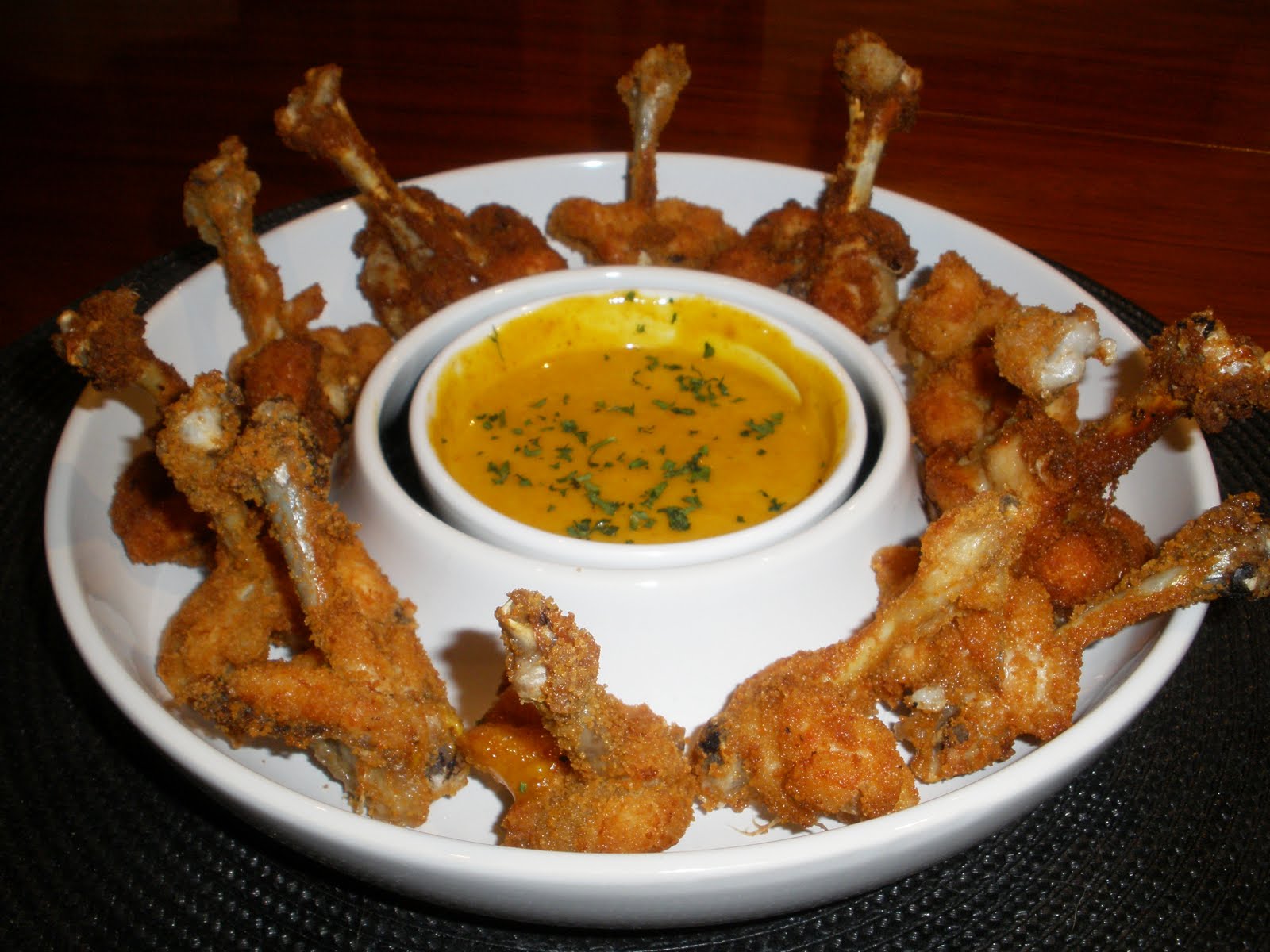 Receta chupa chups de pollo