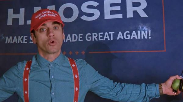 Reloj suizo hecho de queso 