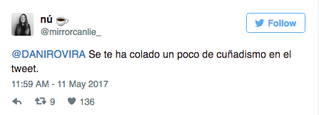 Respuestas al tuit machista de Dani Rovira