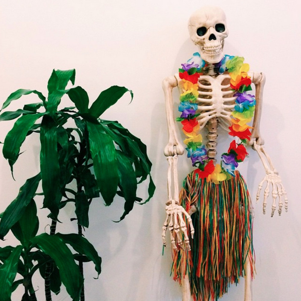 Skellie, el esqueleto de Instagram