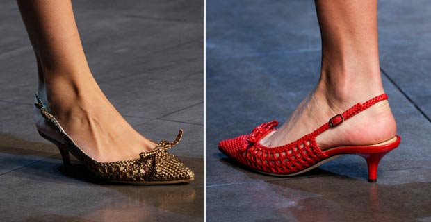 Tendencia kitten heels