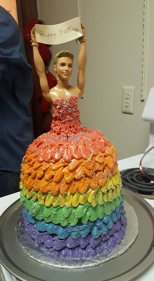 Tartas Ken transexual 