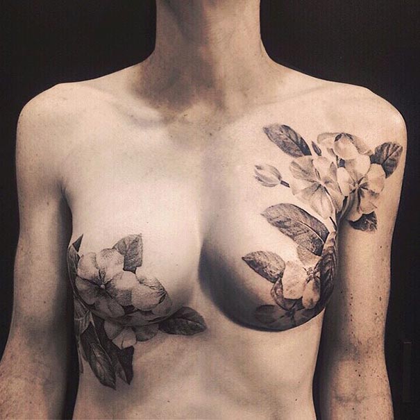 Tatuajes después del cáncer de mama