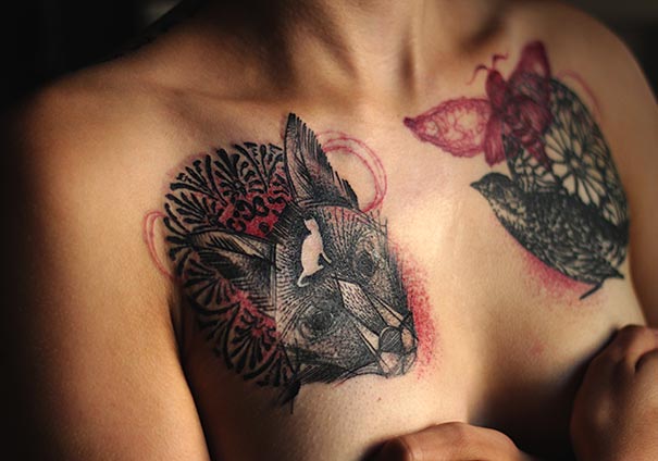 Tatuajes después del cáncer de mama