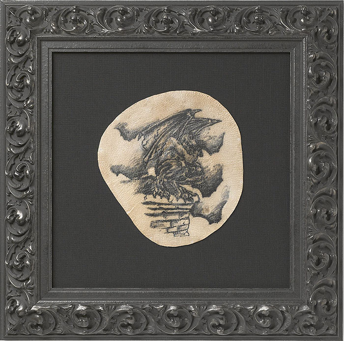 Tatuajes enmarcados después de la muerte