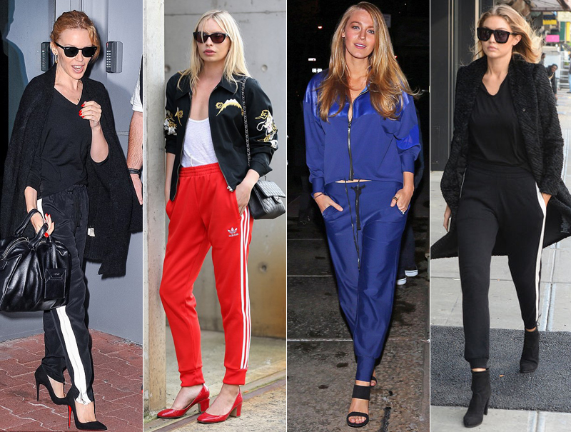 Tendencia chándal con tacones