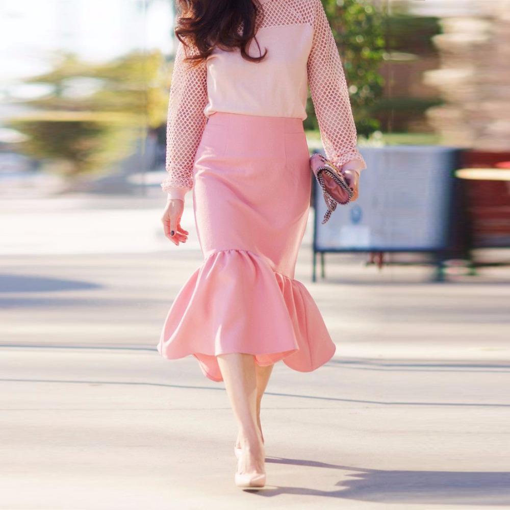 Tendencia falda sirena