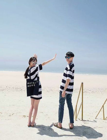 Tendencia Matchy Matchy en parejas