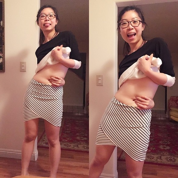 'Belly Button Challenger'