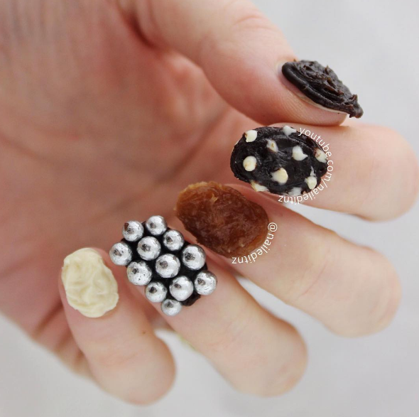 Manicuras de chocolate