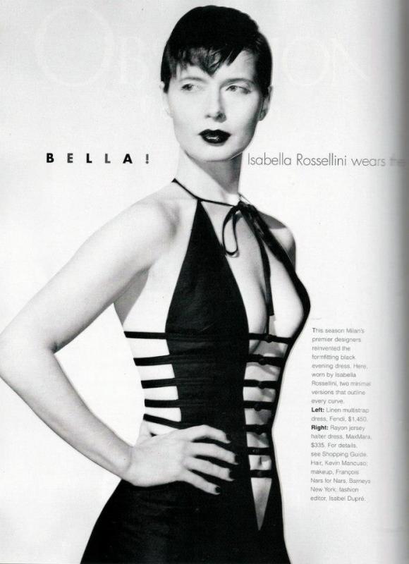 El estilo de Isabella Rossellini