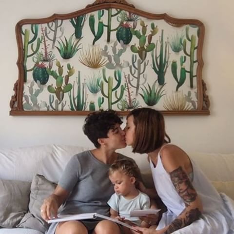 Jara y Verónica publican sus fotos familiares en Instagram 