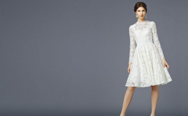 Vestidos de novia para bodas civiles 