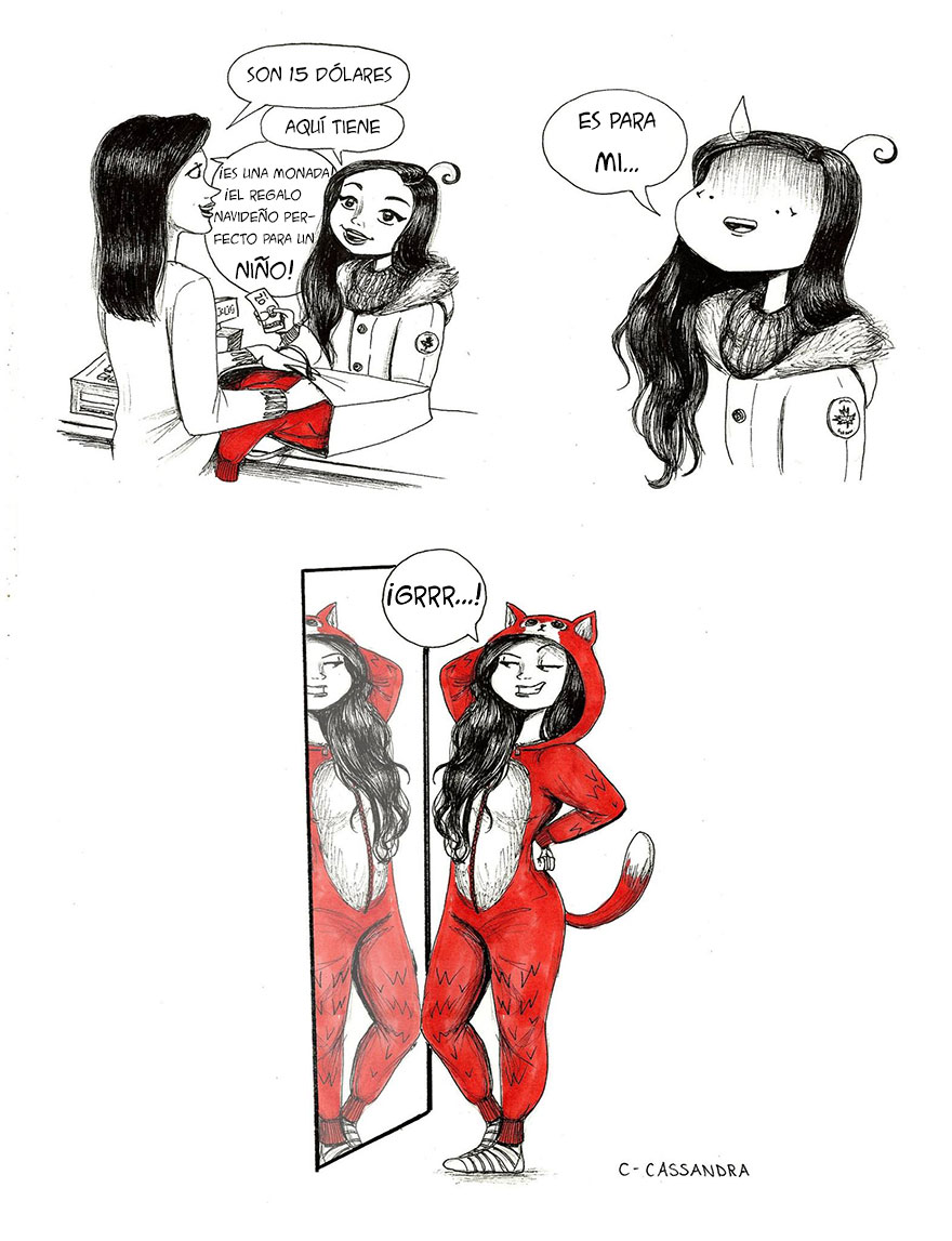 viñetas divertidas de Cassandra Calin 
