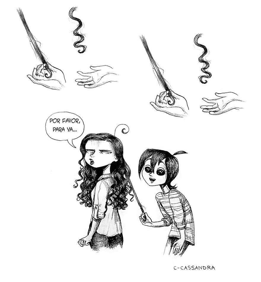 viñetas divertidas de Cassandra Calin 