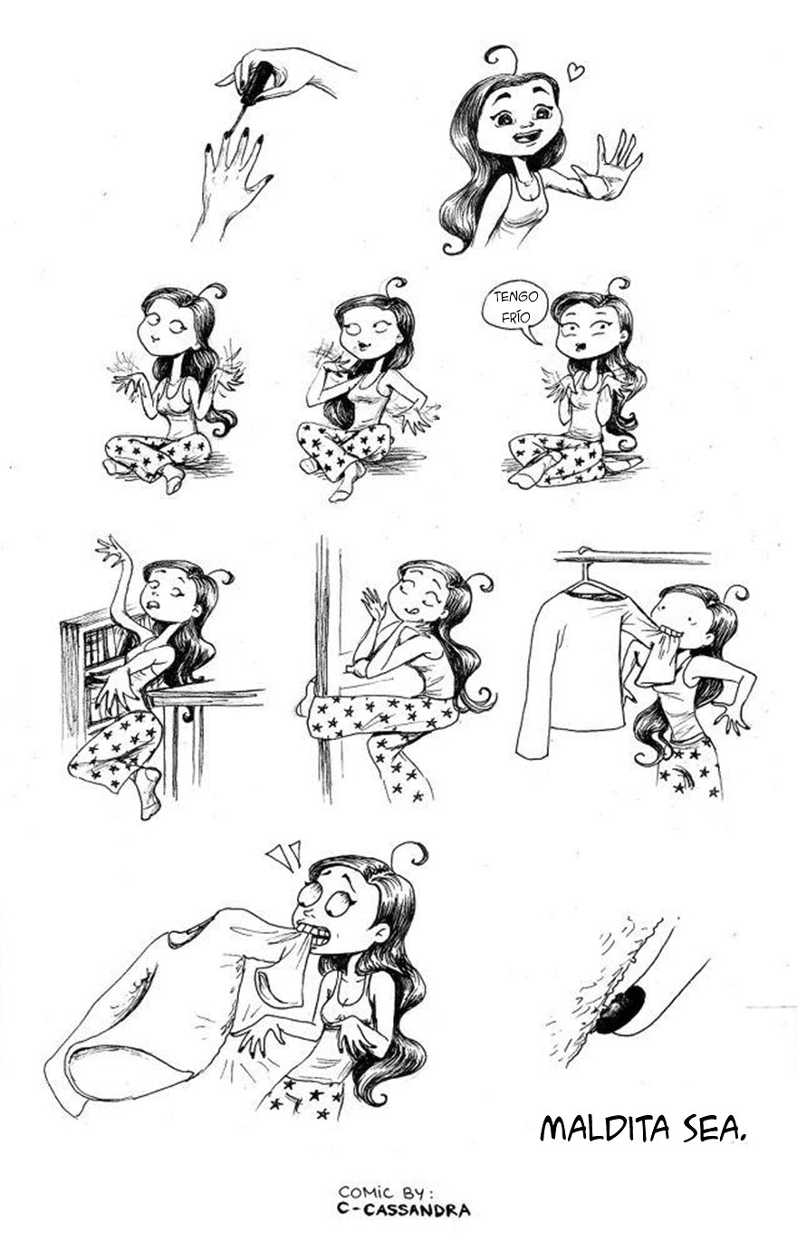 viñetas divertidas de Cassandra Calin 
