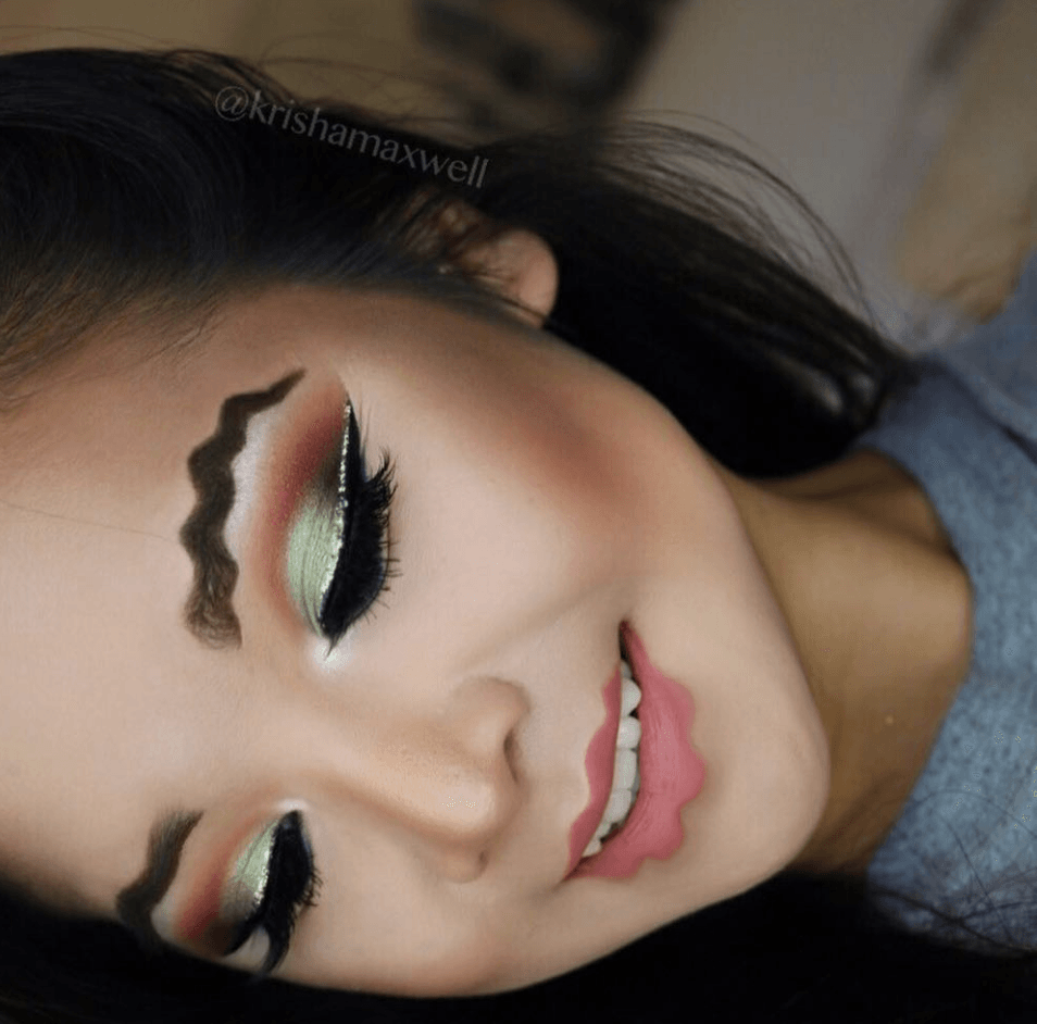 Tendencia wavy brows