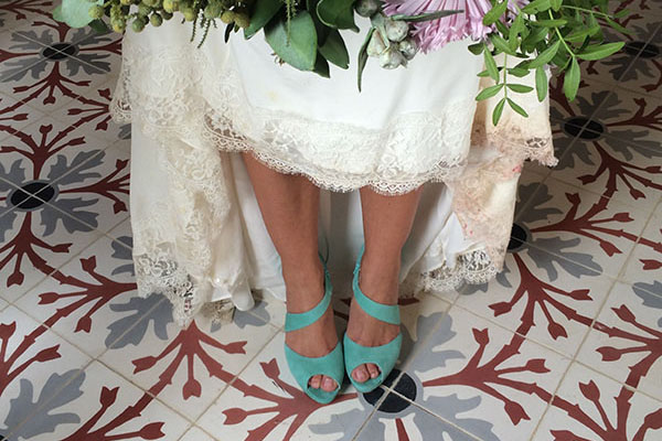 Tendencia zapatos de novia 