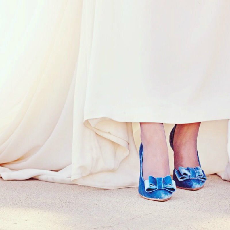 Tendencia zapatos de novia 