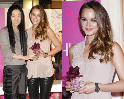 Leighton Meester huele a Vera Wang