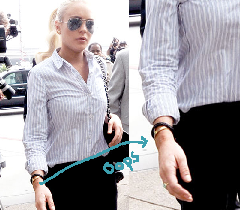 Lindsay Lohan no sabe aplicarse el autobronceador