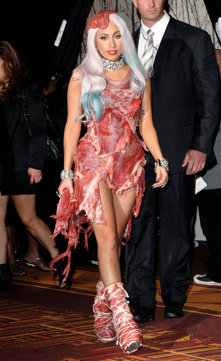 El vestido de Lady Gaga, ahora en el museo