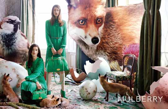Primeras imágenes de la campaña de Otoño de Mulberry 