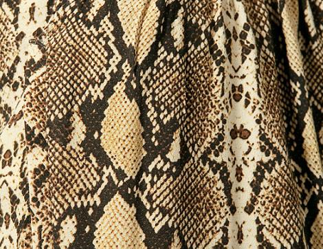 Snake Skin, el print que llevaremos en otoño