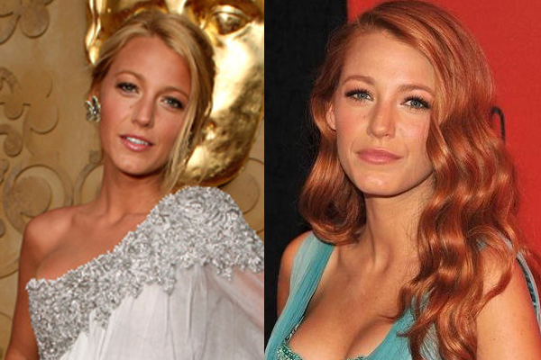 Blake Lively vuelve a ser del club de las rubias ¿mejor ahora o de pelirroja?