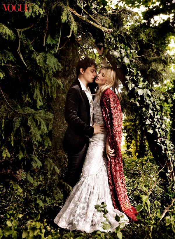 Kate Moss reconoce haberse inspirado para su boda en el Gran Gatsby