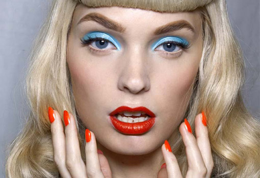 El color block llega hasta a nuestro maquillaje