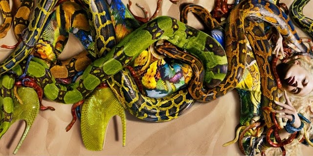 Tendencia del invierno: Print de pitón