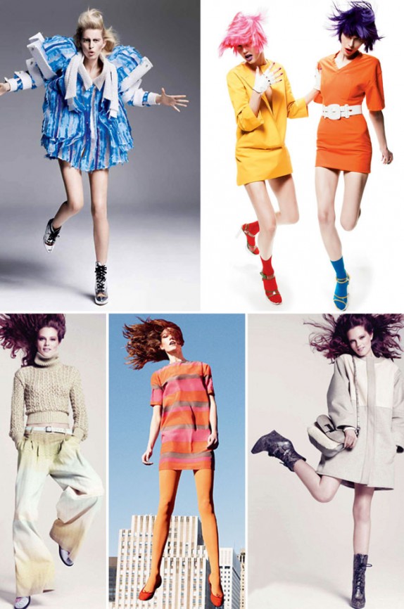 Poses ridículas de modelos: a la patita coja