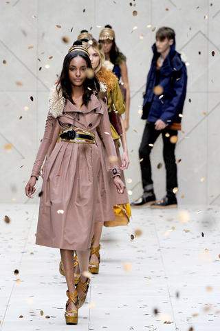 Burberry la estrella mediática