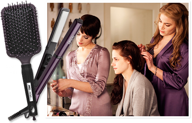 Una colección de herramientas hechas para imitar los peinados de Crepúsculo