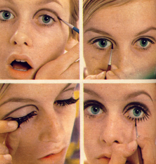 ¿Cómo lucir el maquillaje Mod estilo 60's?