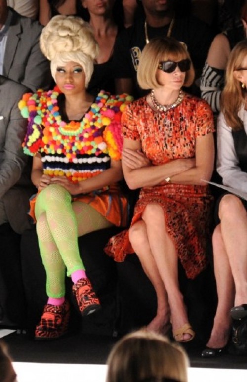 Nicki Minaj y Anna Wintour, la extraña pareja