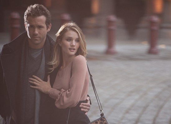 Rosie Huntington Whiteley y Ryan Reynolds, rostros de Marks and Spencer