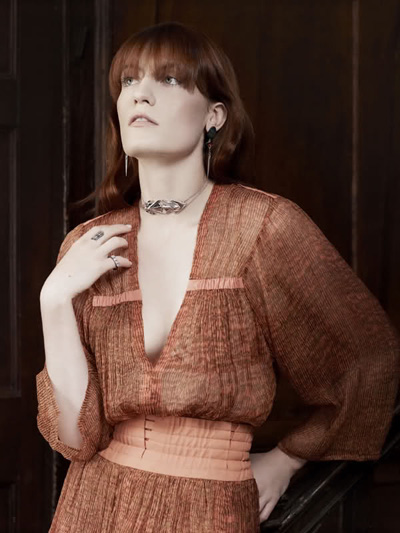 Florence Welch ahora imagen de joyería