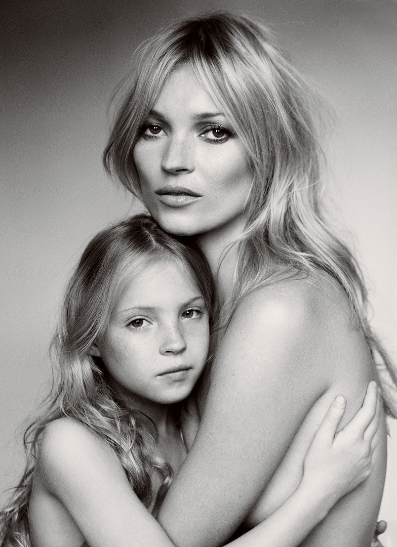 Kate Moss y la mano dura de su hija